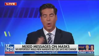 Jesse Watters addresses mixed messages on COVID