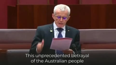 Australian Senator Malcolm Roberts Dropping Vax Truth Bombs