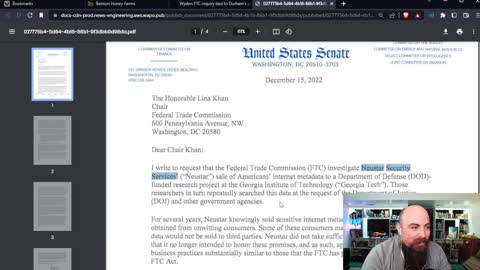 Senator Asks FTC To Probe Neustar, Citing Evidence from Sussmann Case