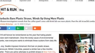 I don't think Banning Plastic Straws or Coal is the Answer - Let's Cancel STUPIDITY