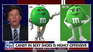 Tucker Carlson takes a look at the new "progressive" M&Ms