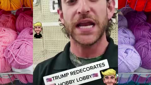 Trump Goes to Hobby Lobby