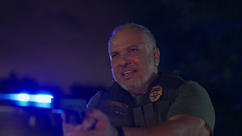 Carlos Guerrero as Sheriff Joe on Lifetime's "Hidden Murder Island"