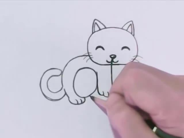 Extremely Effortless! How to turn Word Cat Into a Cartoon Cat. Learn ...