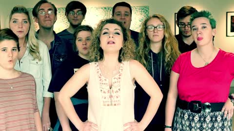 A capella students and their Professor cover 'Royals' by Lorde