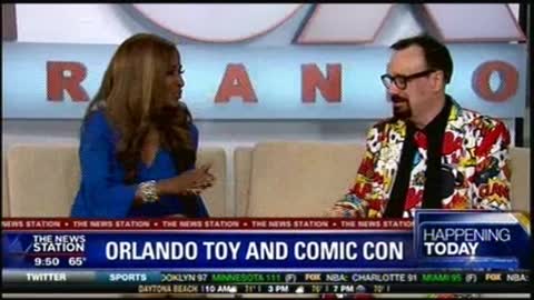 Patrick Riley Interviewed by Danielle Knox on Fox 35 Orlando WOFL-TV.