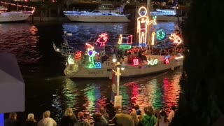Christmas Boat Light Parade Kemah TX 1