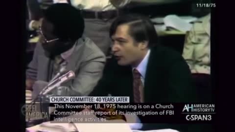 The 1975 Church Committee, Investigated the FBI Abuse of Power