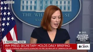 Psaki blames the pandemic for supply chain issues and rising gas prices