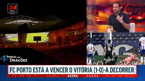 Rui Pedro Braz fala do gesto de Marega nos festejos frente ao Vitória SC