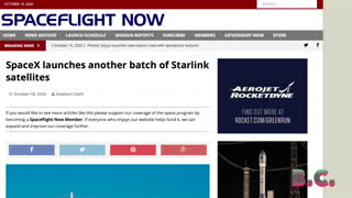 SpaceX launches 60 new Starlink internet satellites