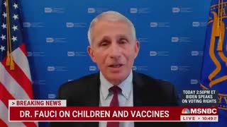 HEARTLESS Dr. Fauci "Children NEED To Wear Masks!"