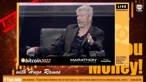 F You Money! | Bitcoin 2022 Miami - Michael Saylor & Cathie Wood - The Future Is Bright