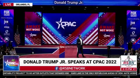 Donald Trump Jr. Full Speech at CPAC 2022 in Orlando