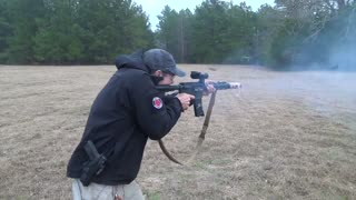 Cooking Bacon on a Suppressed M16 “Gun Grill"