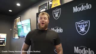 Raiders Center Andre James Exclusive Interview