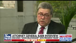 Barr on his relationship with Trump