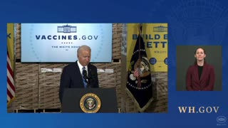 Once again Biden does not take questions