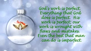 Thoughts For Today - December 25, 2020 - Merry Christmas