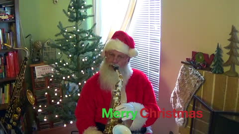Silent Night - Christmas Sax, Santa Saxophone, Greg Vail sax, alto saxophone