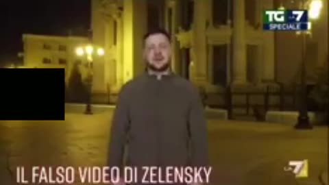 Falso il video di Zelensky a Kiev?