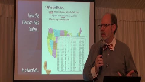 Dr. Doug Frank speaks in Chester County about election fraud Pt. 1