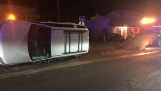 Drunk driver flips car in Ocean Beach, CA