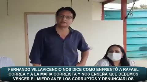 Villavicencio nos dice como enfrentó a Rafael Correa y de que es un Marika miedoso