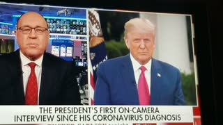 President Trump First OnCam Interview Since Virus Diagnosis Part 1ý