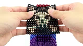 YP STUDIO- How To Make Rainbow Train with Magnetic Balls