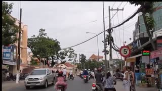 Vietnam, Thủ Dầu Một - cycling around town - 2014-01