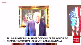 President Trump Invites Rushing Brook Children's Choir to Sing at his SC Rally