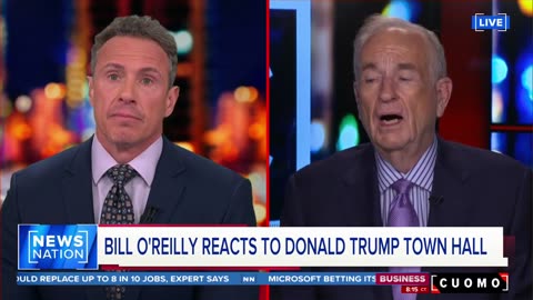 O’Reilly on CNN town hall: ‘Trump went into his greatest hits’
