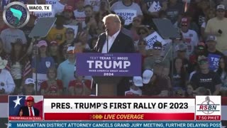 President Trump Speaks To Packed Rally!