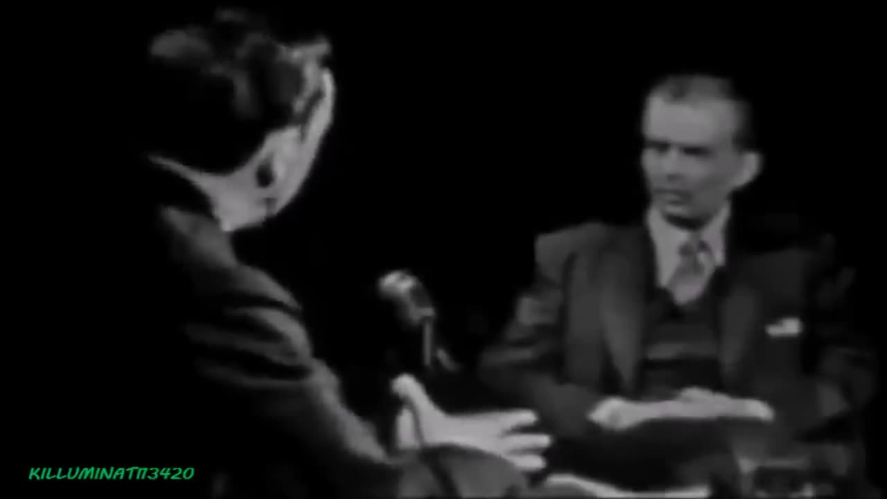 ALDOUS HUXLEY INTERVIEW IN 1958 WARNING OF A FUTURE BRAVE NEW WORLD ...