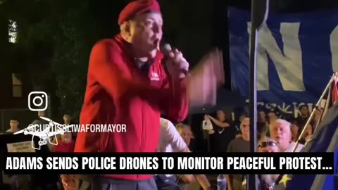 Curtis Sliwa Talks About Mayor Adams and His Police Drones Spying on Lawful Americans #curtissliwa