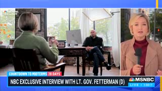 WOW: MSNBC Really Just Told the Truth About John Fetterman