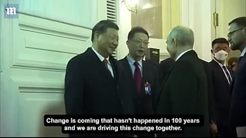Xi Jinping: “Change is coming that hasn’t happened in 100 years