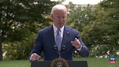 Biden babbles on about an odd story from "back in the days"
