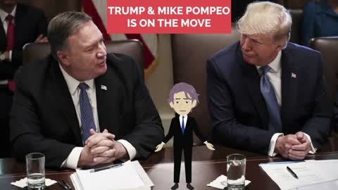 Trump & Mike Pompeo on the Move