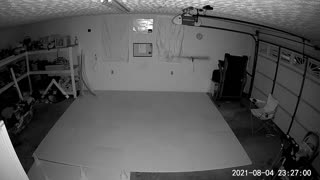Orb caught on security camera