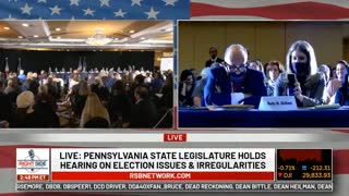 Trump's Gettysburg Address via Cell Phone - Pennsylvania State Senate Hearing