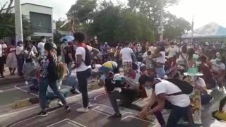 Manifestación llega a Chambacú