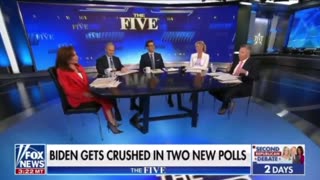 'The Five' Weigh In On Biden's Terrible Poll Numbers