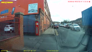 Close Calls in Crowded Street
