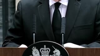 BRITISH Prime Minister BORIS JOHNSON SPEECH