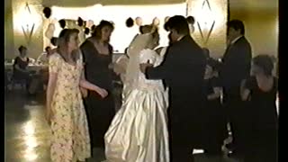 Bride And Groom Get Down On Wedding Day