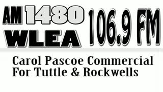 Wlea Archives, Carol Pascoe Commerical For Tuttle & Rockwell