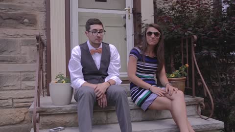 Couple uses rap skills to ask bridal party