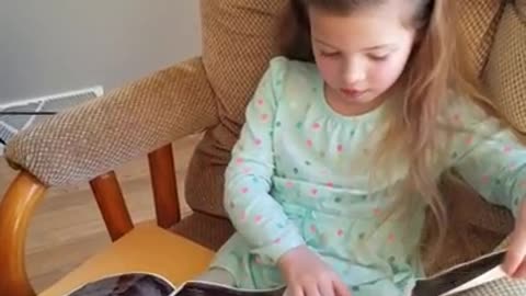 Girl can't contain tears upon hearing baby sister news